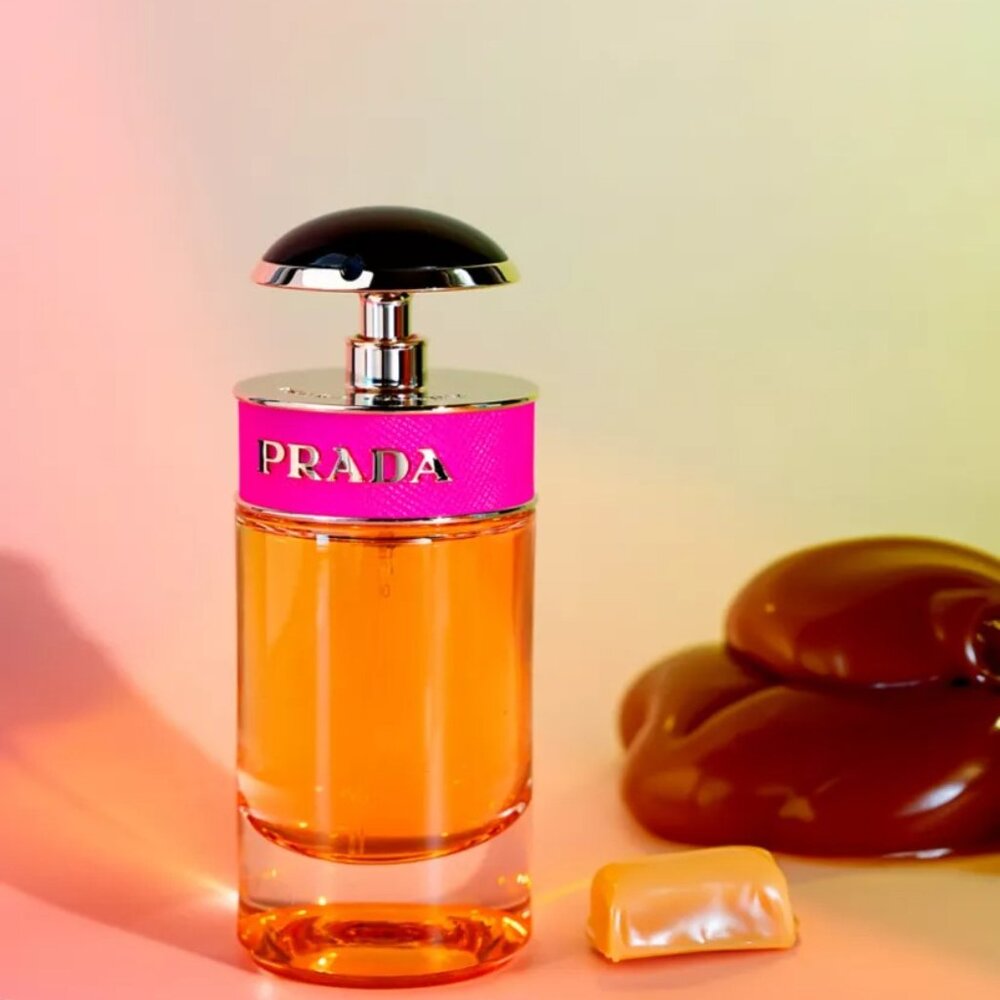PRADA Candy EDP Gourmand Caramel Benzoin White Musk-Mini 6.5ml,0.21oz-BOXED-NEW - Picture 8 of 12